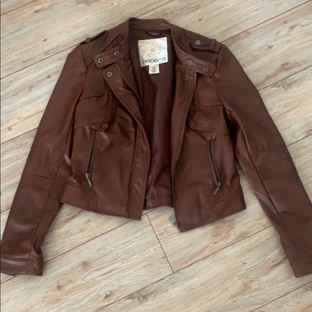 Arden B Dark Brown Jacket size small